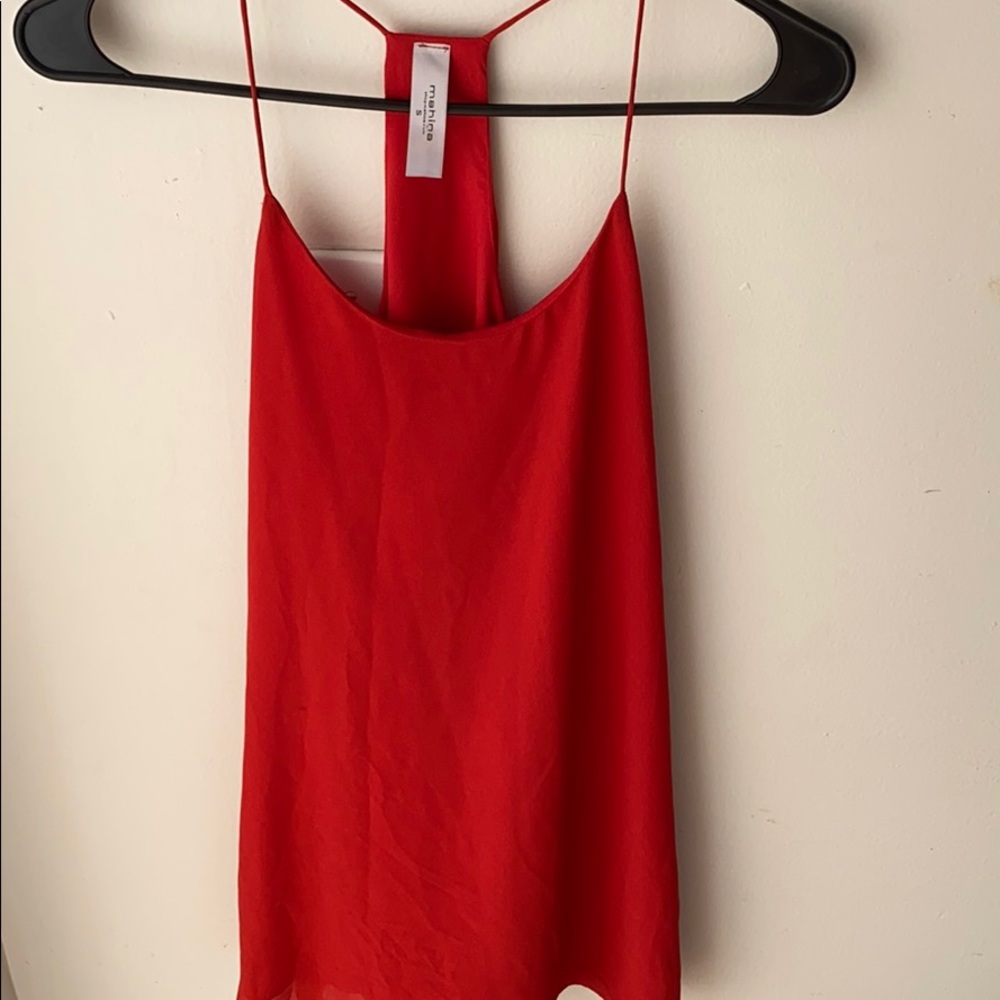 Mahina Red Mini Dress
